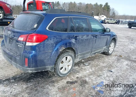 2011 Subaru Outback 2.5I Premium из США, поврежденный, VIN 4S4BRBCC2B3333393